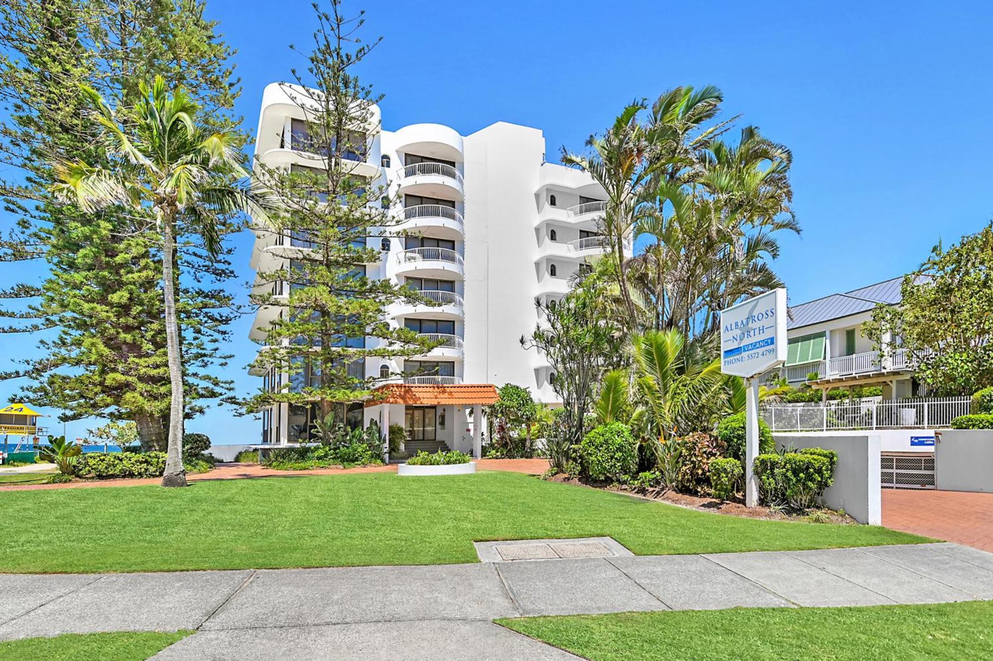 Albatross North Apartments Gold Coast Eksteriør billede